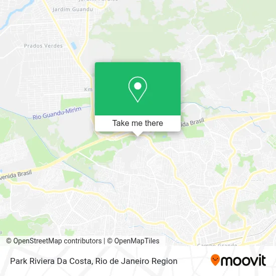 Park Riviera Da Costa map