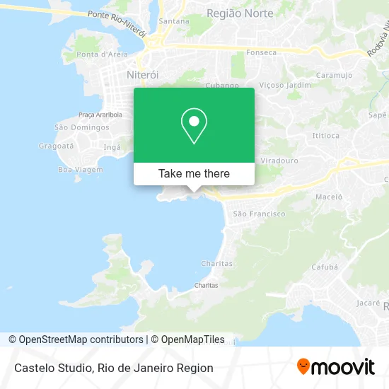 Castelo Studio map