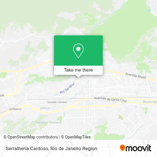 Serralheria Cardoso map