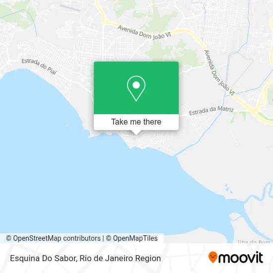 Esquina Do Sabor map