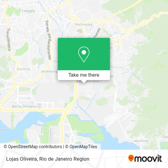 Lojas Oliveira map