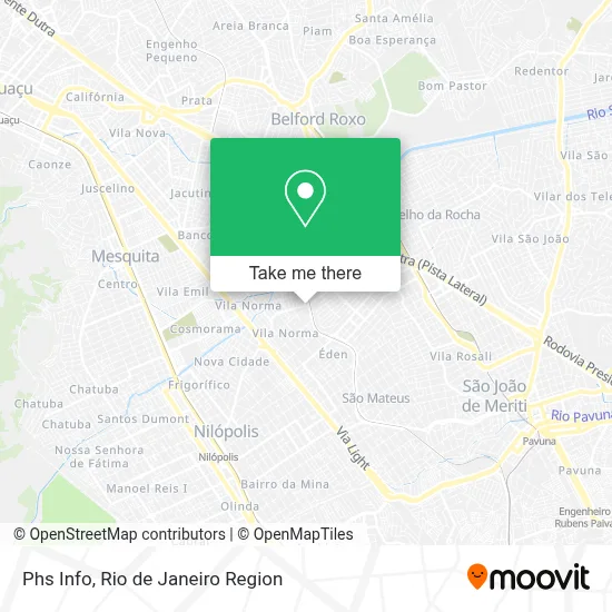 Phs Info map
