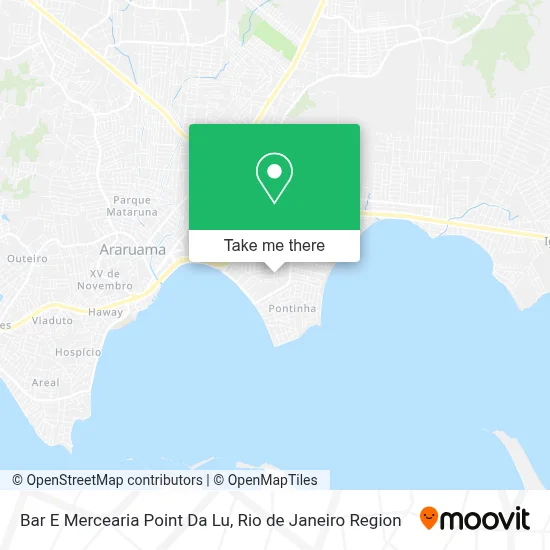 Bar E Mercearia Point Da Lu map