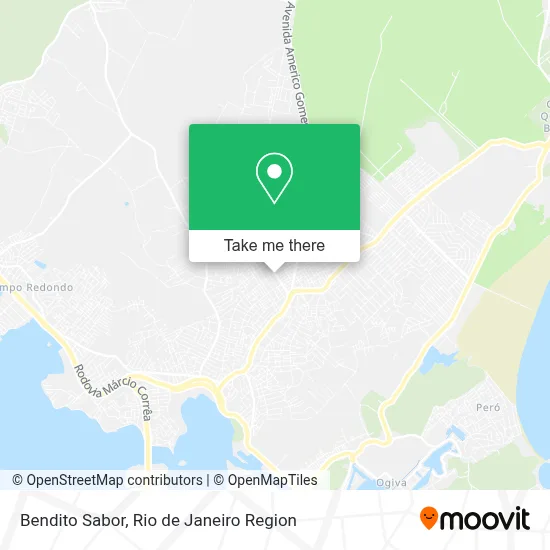 Bendito Sabor map