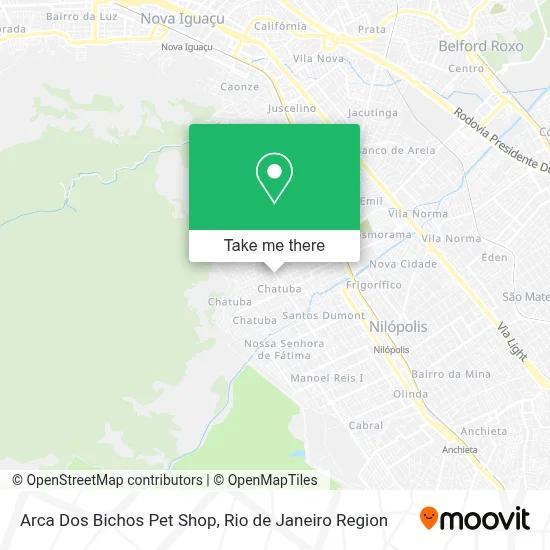 Arca Dos Bichos Pet Shop map