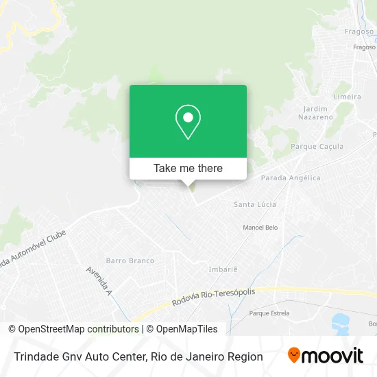 Trindade Gnv Auto Center map