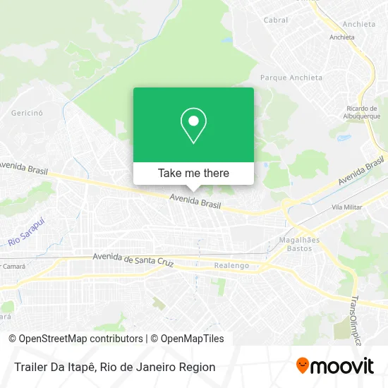Trailer Da Itapê map