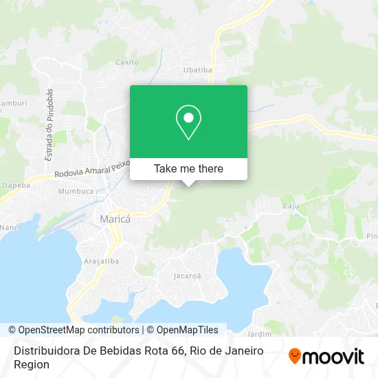 Distribuidora De Bebidas Rota 66 map