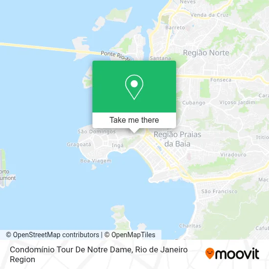 Condomínio Tour De Notre Dame map