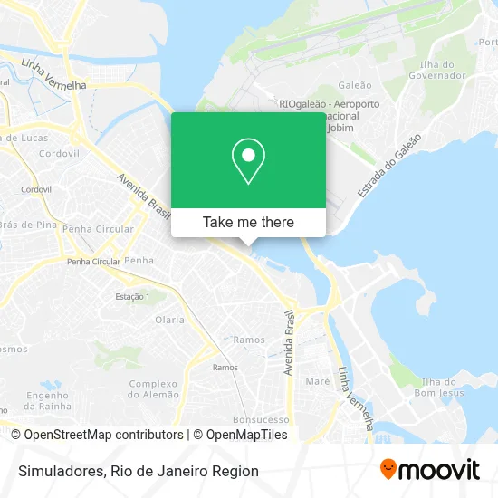 Simuladores map