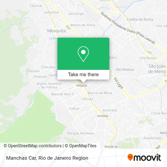 Manchas Car map