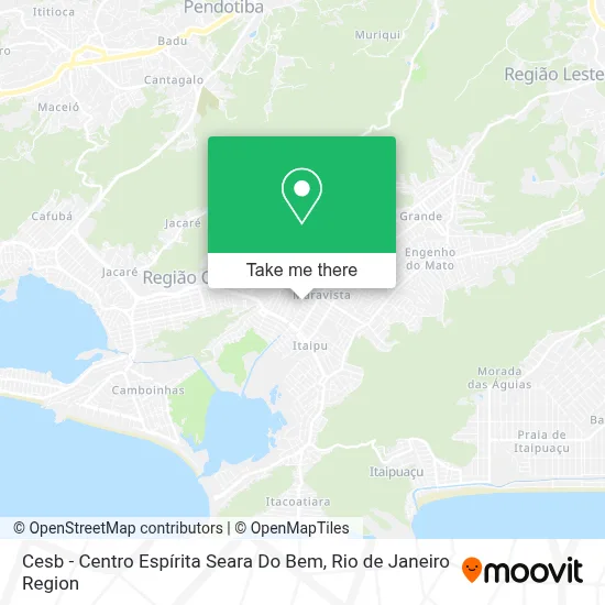Cesb - Centro Espírita Seara Do Bem map