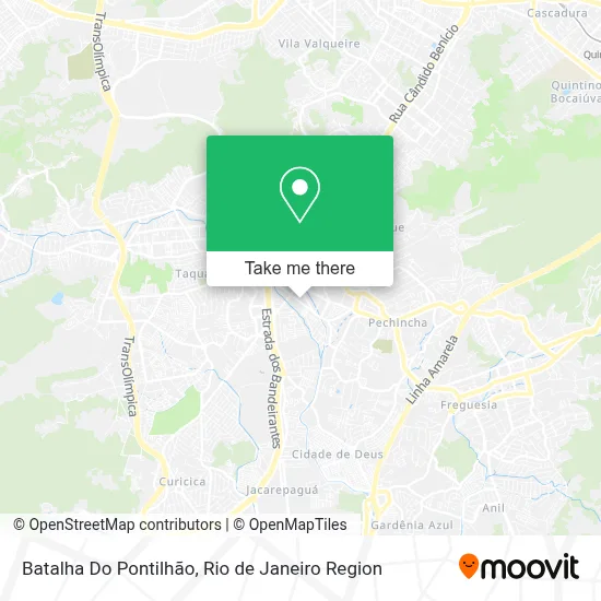 Batalha Do Pontilhão map