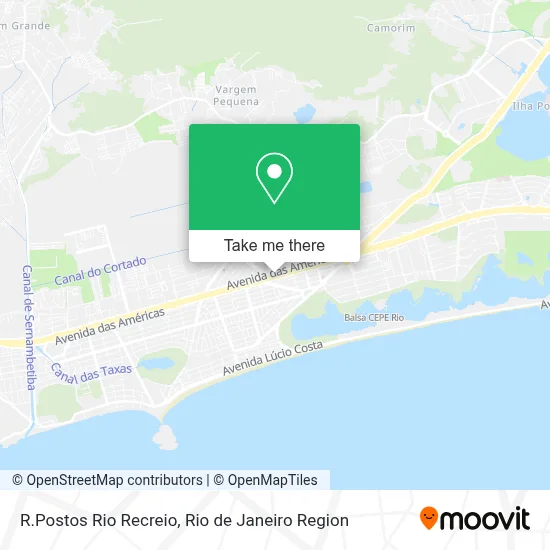 R.Postos Rio Recreio map