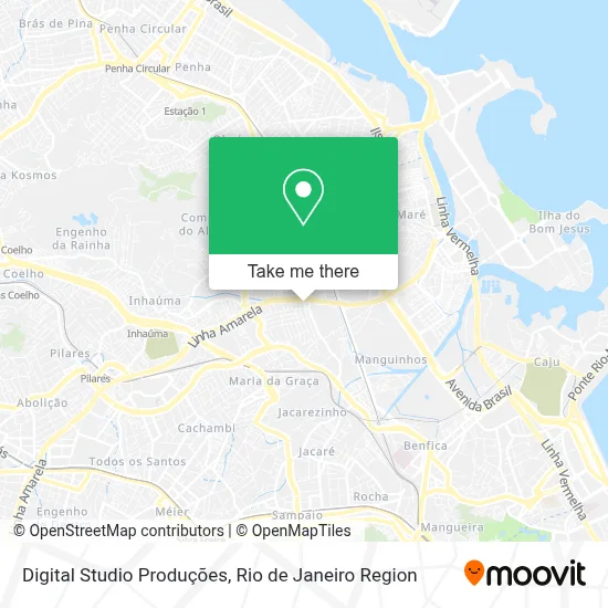 Digital Studio Produções map