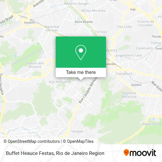 Buffet Heauce Festas map