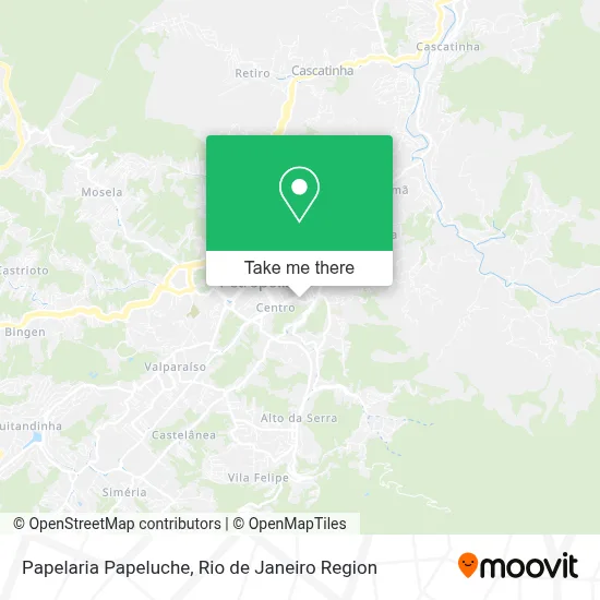 Papelaria Papeluche map