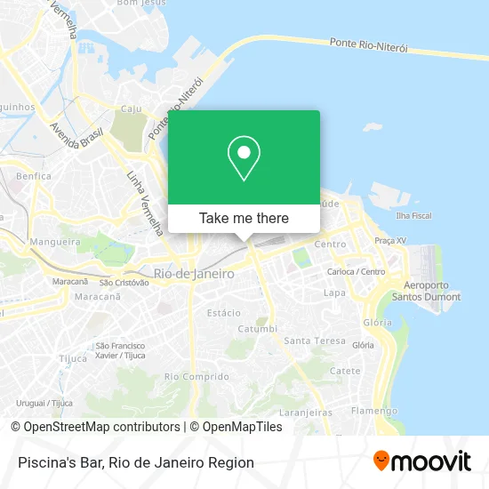 Piscina's Bar map