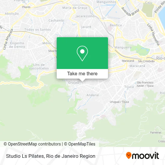 Studio Ls Pilates map