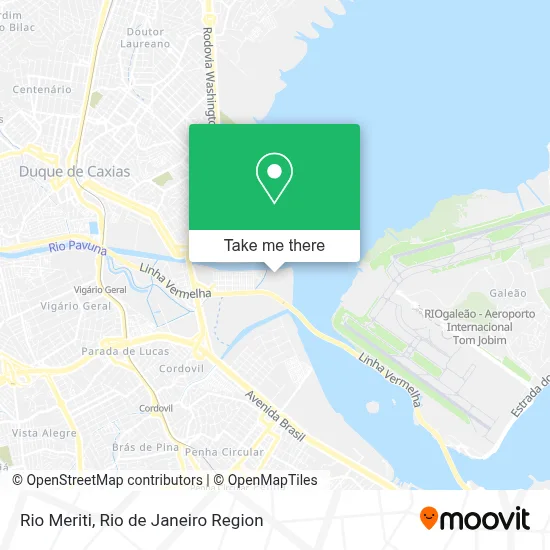 Rio Meriti map