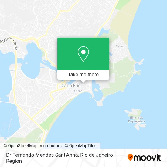 Dr Fernando Mendes Sant'Anna map