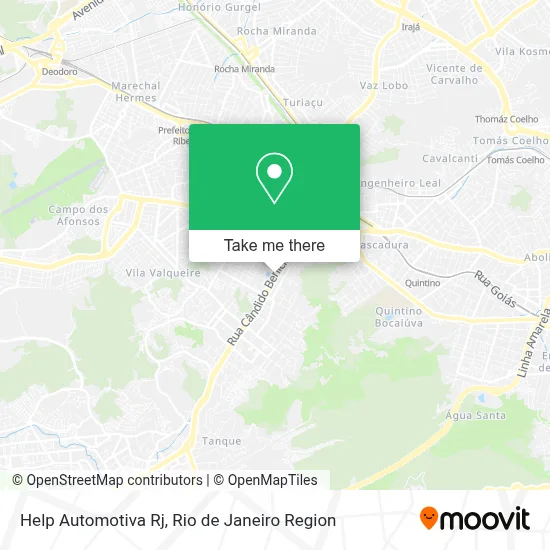 Help Automotiva Rj map