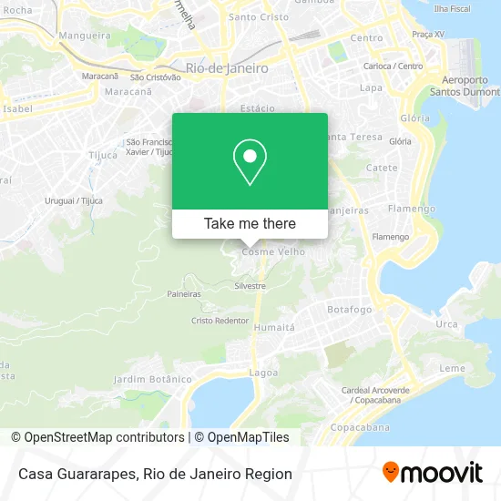 Casa Guararapes map