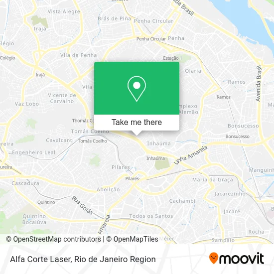 Alfa Corte Laser map