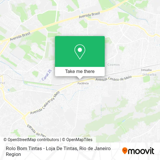 Rolo Bom Tintas - Loja De Tintas map