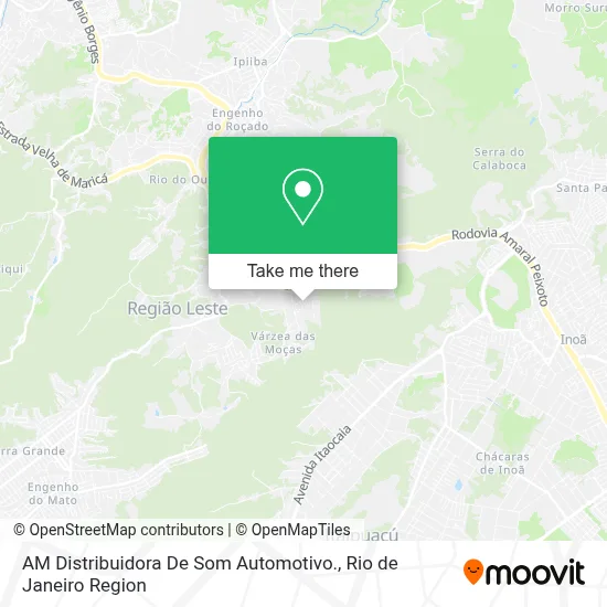 AM Distribuidora De Som Automotivo. map