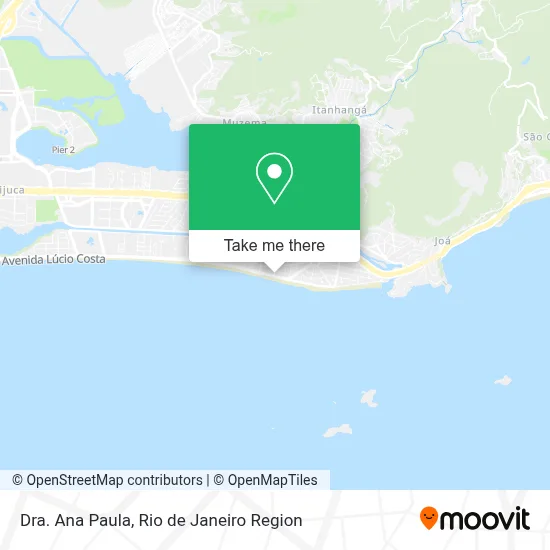 Dra. Ana Paula map
