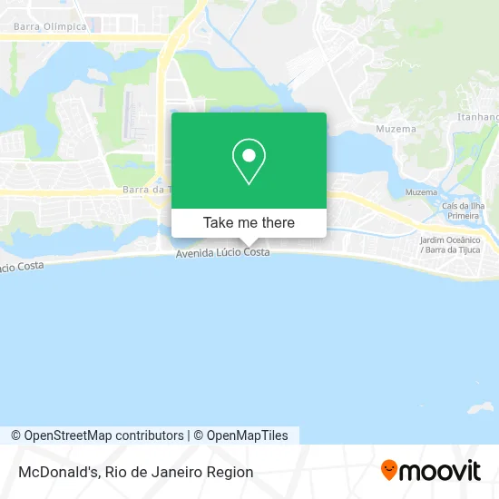 Mcdonald's map