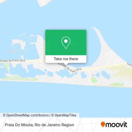 Praia Do Mouta map