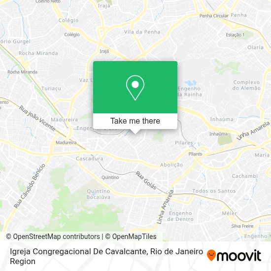 Igreja Congregacional De Cavalcante map