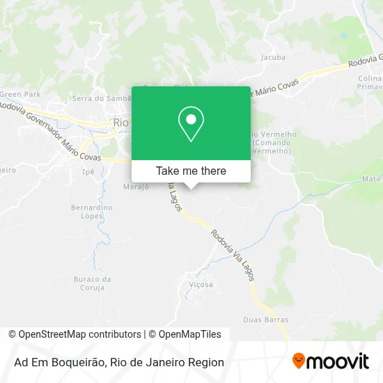 Ad Em Boqueirão map