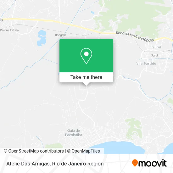 Ateliê Das Amigas map