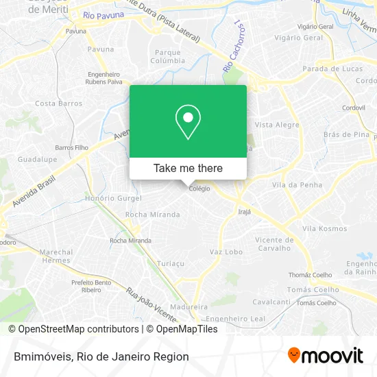 Bmimóveis map