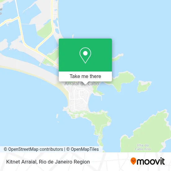 Kitnet Arraial map