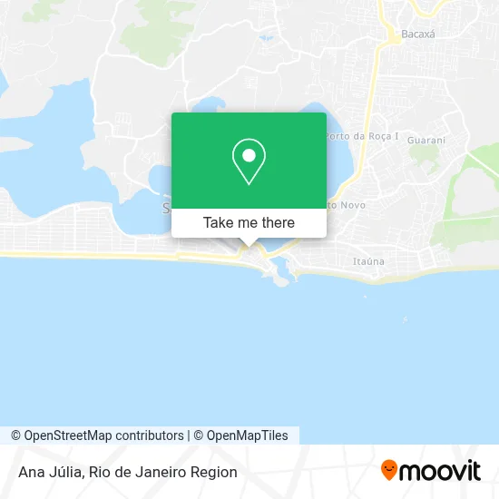 Ana Júlia map