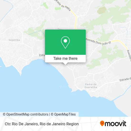 Ctc Rio De Janeiro map