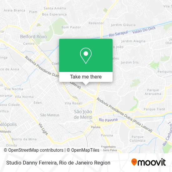 Studio Danny Ferreira map