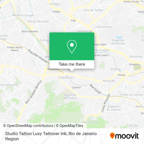 Studio Tattoo Luxy Tattooer Ink map