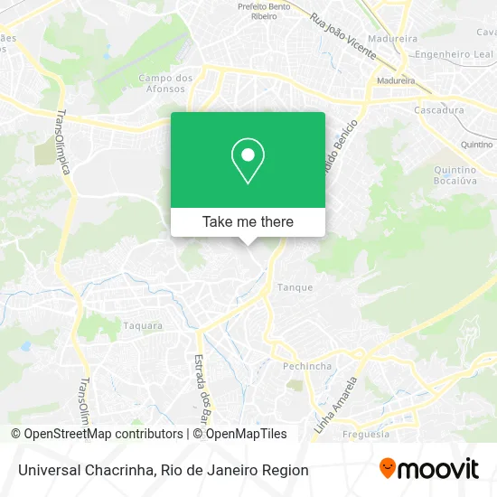 Universal Chacrinha map
