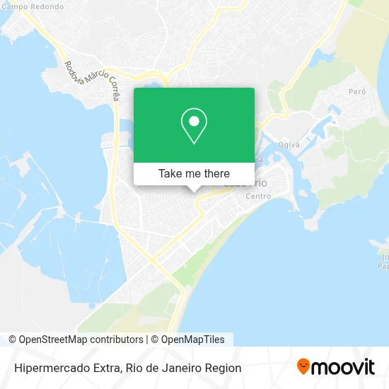 Hipermercado Extra map