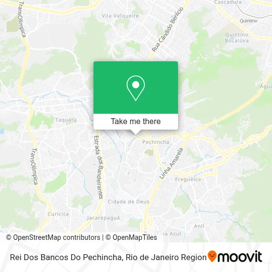 Rei Dos Bancos Do Pechincha map