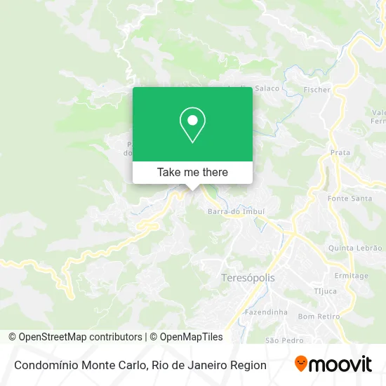 Condomínio Monte Carlo map