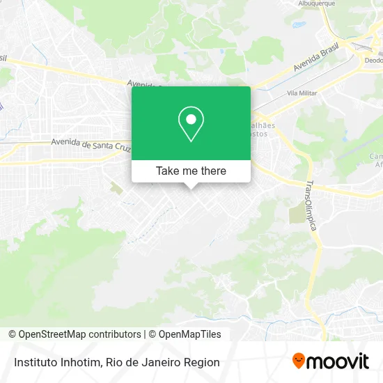 Instituto Inhotim map