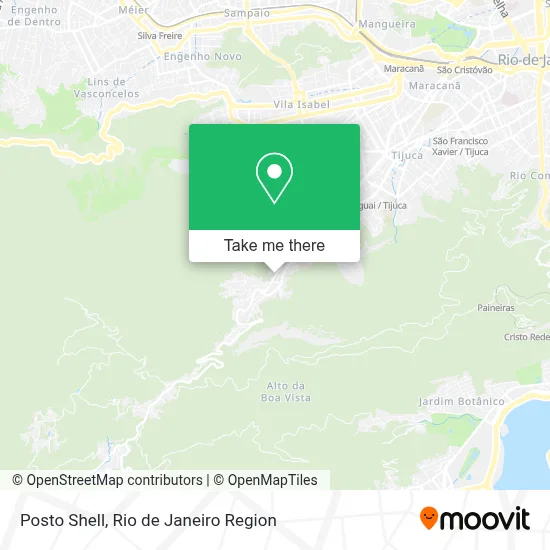 Posto Shell map