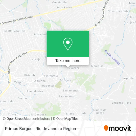 Primus Burguer map