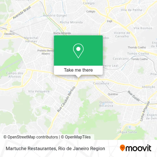 Martuche Restaurantes map